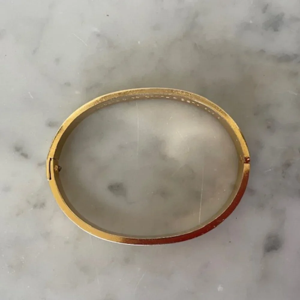 CHARLES REVSON Love Bracelet by Aldo Cipullo 1970 Gold Electroplate
